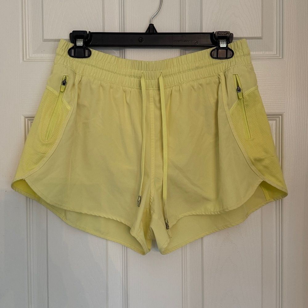 Yellow Athletic Shorts size medium